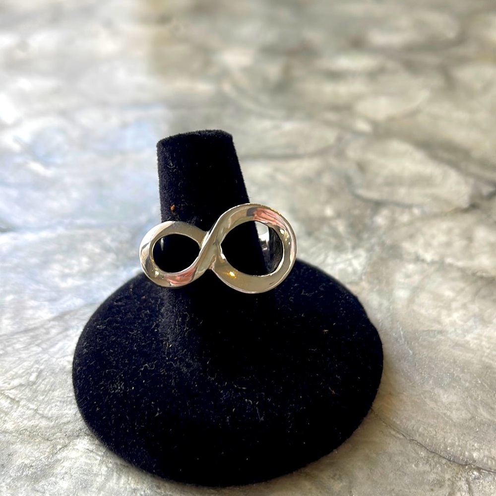 Infinity Sterling Silver Ring